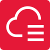Cloud and hamburger icon